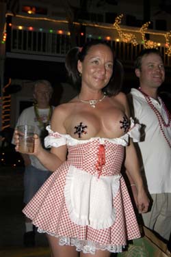 Body Painting 2005 photo - Duval Street, Key West